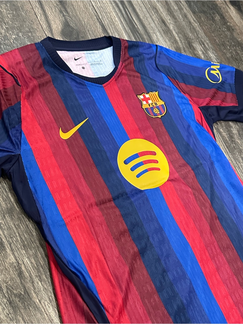 FC Barcelona Kids' Home Soccer Jersey - Red & Blue